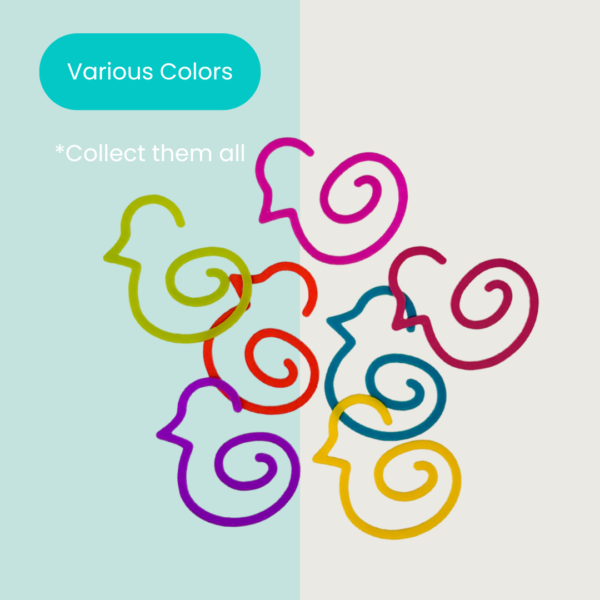 5 Duck-links™ 3-in-1 Bookmarks