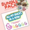 BUNDLE (1) ALL MY DUCKS IN A ROW Book & Duck-links™ Bundle Pack