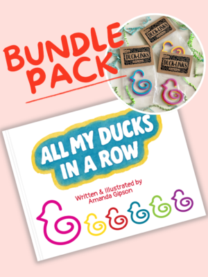 ALL MY DUCKS IN A ROW Book & Duck-links™ Bundle Pack