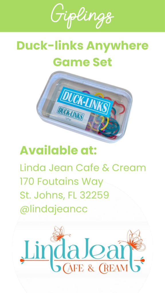 Duck-links Anywhere Game Set at in local Linda Jean Cafe & Cream coffee shop